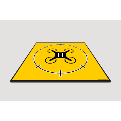 Drone landing pad - Navigation Wind Direction - With Rubber Bumper