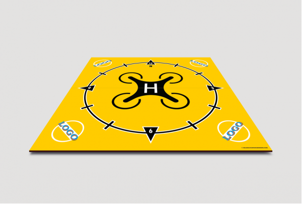 Drone Landing Pad - Navigation Clock Direction - Personalized