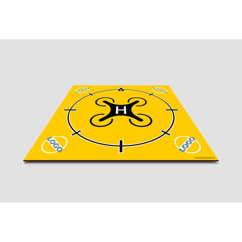 Drone landingsplatform – Navigatie Windrichting – Gepersonaliseerd