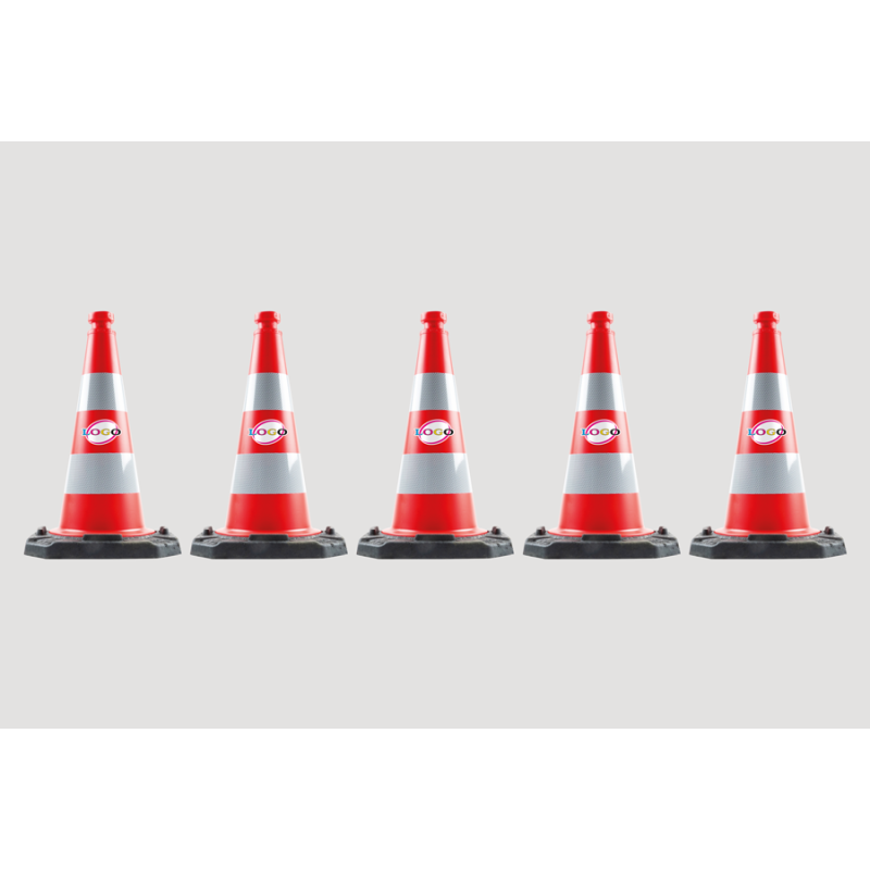 Professional traffic cone 50 cm - Personalised (Logo/image Full Colour) Minimum order 5 pieces