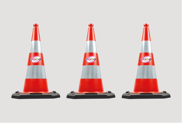 Professional traffic cone 75 cm - Personalised (Logo/image Full Colour)