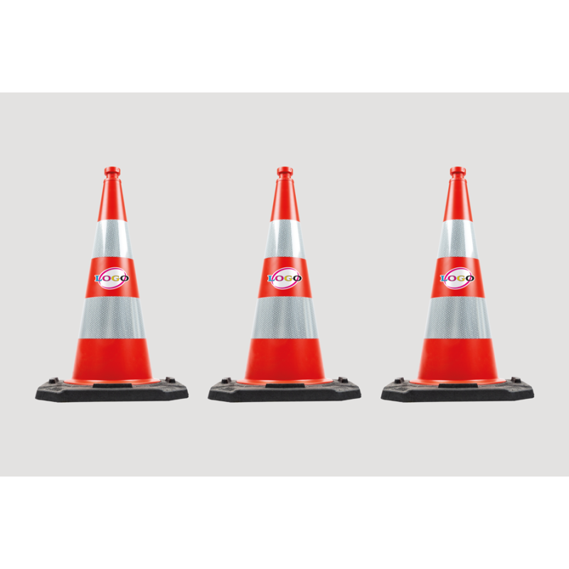 Professional traffic cone 75 cm - Personalised (Logo/image Full Colour) Minimum order 3 pieces