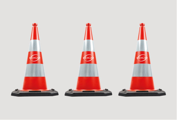 Professional traffic cone 75 cm - Personalised (Logo/image 1 colour)
