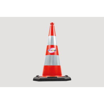 Professional traffic cone 75 cm - Personalised (Logo/image Full Colour)