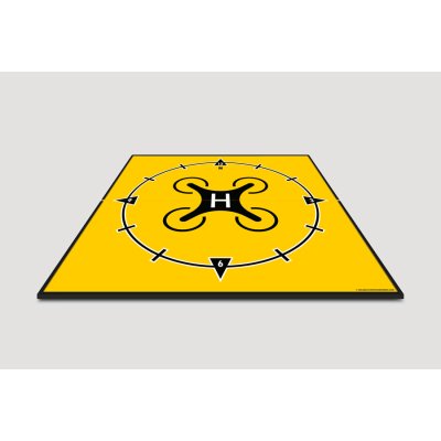 Drone landingsplatform – Navigatie Klokrichting – Met Rubber Bumper
