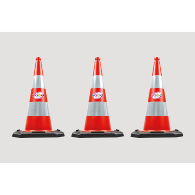 Professional traffic cone 75 cm - Personalised (Logo/image Full Colour) Minimum order 3 pieces